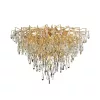 Luxury mennyezeti kristály csillár Ø80cm 12xG9