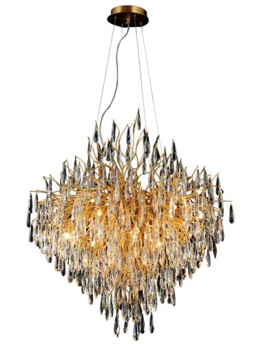 Luxury mennyezeti függő kristály csillár Ø80cm 12xG9