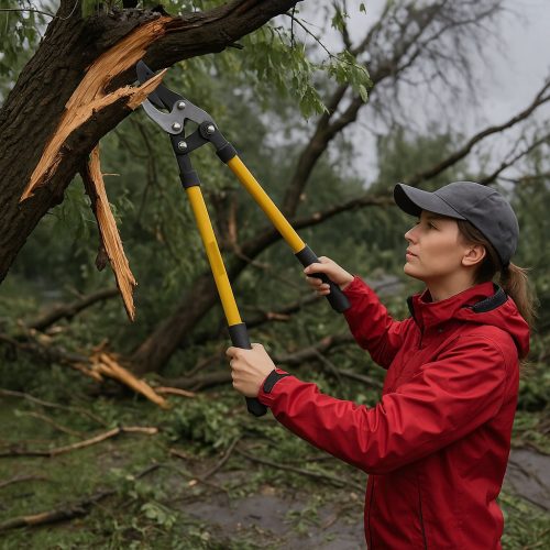 Crownman Ágvágó Olló 4.8–12.7 mm – Ergonomikus és hatékony kerti szerszám​