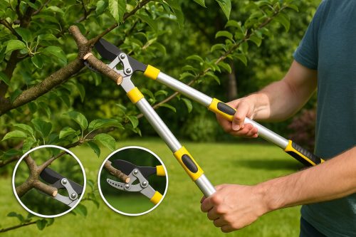 Crownman Teleszkópos Ágvágó Olló (68–104 cm)