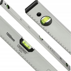 Crownman alumínium vízmérték 100 cm mágnessel – Precíziós mérőeszköz​