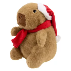 Jinglebara interaktív, éneklő és mozgó karácsonyi kapibara plüssfigura gyerekeknek