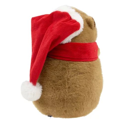 Jinglebara interaktív, éneklő és mozgó karácsonyi kapibara plüssfigura gyerekeknek