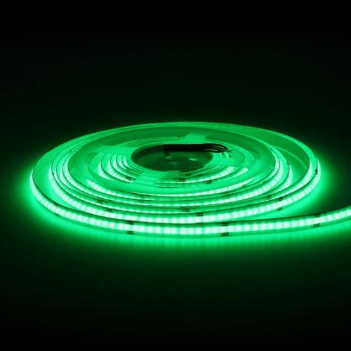 12V-os Prémium RGB színváltós COB LED szalag folyamatos, pöttymentes fénnyel