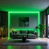 12V-os Prémium RGB színváltós COB LED szalag folyamatos, pöttymentes fénnyel