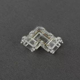 8mm-es L-alakú forrasztásmentes saroktoldó COB LED szalagokhoz