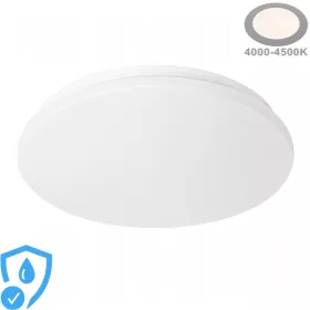 18W-os, IP44 vízálló LED plafonlámpa természetes fehér fénnyel fürdőszobába
