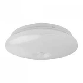 Kültéri szenzoros mennyezeti lámpa 12W Ø26cm 4000K