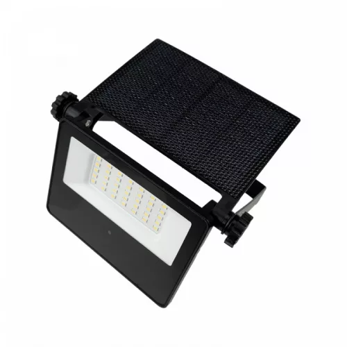 LED Napelemes Fali Reflektor Mozgásérzékelővel 4000K 670 lumen IP65 - Eco light