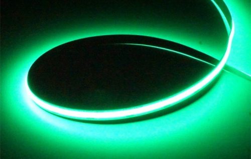 Zöld COB LED szalag 12V 9W/m 480LED/m IP20