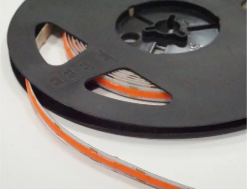 Rózsaszín COB LED szalag 12V 9W/m 480LED/m IP20