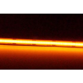 Borostyán COB LED szalag 12V 9W/m 480LED/m IP20