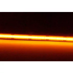 Borostyán COB LED szalag 12V 9W/m 480LED/m IP20