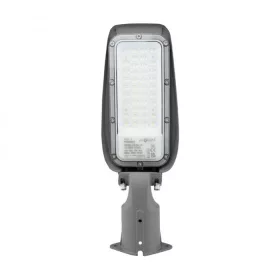 Prémium 30W-os LED utcai lámpa, szürke alumínium házban, 130lm/W kiemelkedő hatékonysággal és IP65 védettséggel