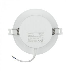   Beépíthető kör LED panel 6W 660lm 4000K Ø120mm IP20 - Eco Light