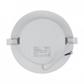   Beépíthető kör LED panel 12W 1200lm 4000K Ø170mm IP20 - Eco Light