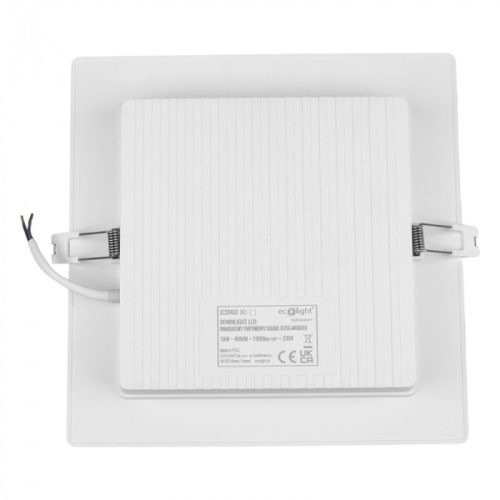 Beépíthető LED panel 18W 1980lm 4000K 220x220mm IP20 négyzet - Eco Light