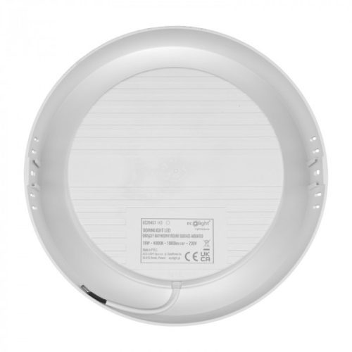 Felületre szerelhető LED panel Kör 18W 1980lm 4000K Ø220mm IP20-Eco Light