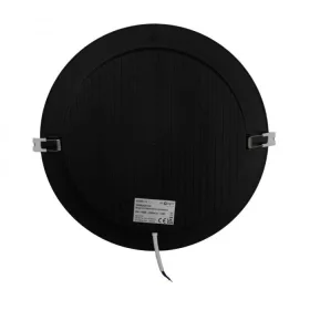   Beépíthető fekete kör LED panel 24W 2640lm 4000K Ø295mm IP20 - Eco Light