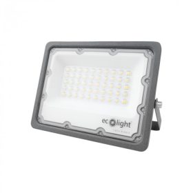   PRÉMIUM LED reflektor 50W 5000lm 4000K 90º 100lm/W 3 Év garancia