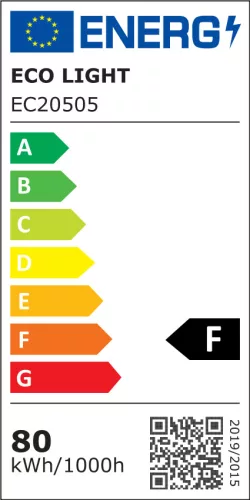 Betekerhető ipari LED világítás E40 80W 8000lm 6000K