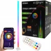 RGB fényoszlop állólámpa zene és app vezérléssel 150cm fehér talp