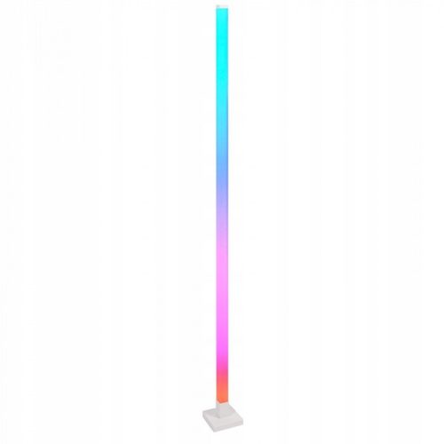 RGB fényoszlop állólámpa zene és app vezérléssel 150cm fehér talp