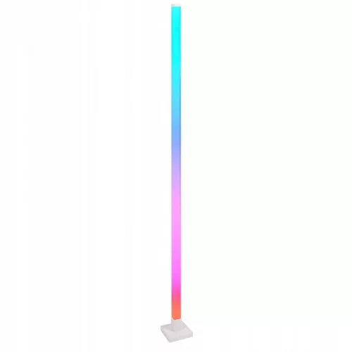RGB fényoszlop állólámpa zene és app vezérléssel 150cm fehér talp