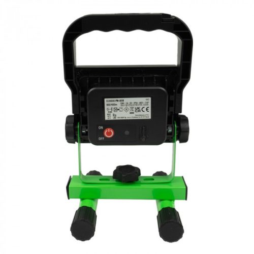 Hordozható akkumulátoros munkalámpa 10W 5000K 800lm