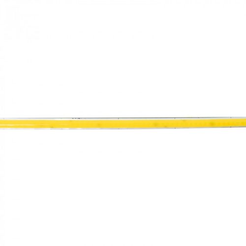 Szuperkeskeny, 5mm széles prémium COB LED szalag meleg fehér fénnyel világít