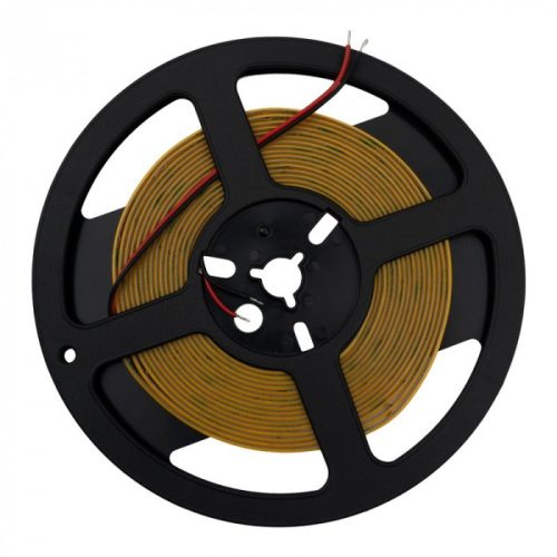 Szuperkeskeny, 5mm széles prémium COB LED szalag meleg fehér fénnyel világít