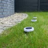 Napelemes talajlámpa, 4000K leszúrható vagy falra szerelhető IP44 - Eco Light