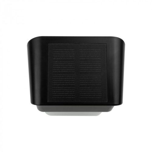 RGBW napelemes fali lámpa 8,5x8,5cm 600mAh beépített akkumulátorral