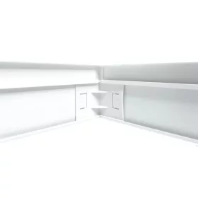 Fehér, felületre szerelhető kiemelő keret 1200x300mm-es Backlit LED panelhez