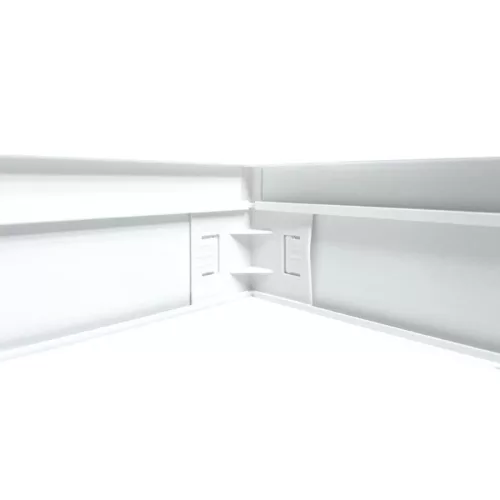 Fehér, felületre szerelhető kiemelő keret 1200x300mm-es Backlit LED panelhez