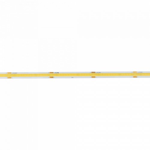 Prémium Ecolight COB LED szalag 8mm széles, kiemelkedő CRI90+ színvisszaadással és meleg fehér 3000K fénnyel, pontmentes technológiával.