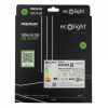 Prémium Ecolight COB LED szalag 8mm széles, kiemelkedő CRI90+ színvisszaadással és meleg fehér 3000K fénnyel, pontmentes technológiával.