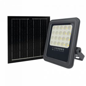 ABS LED napelemes reflektor 50W 400lm 4000K - Eco Light