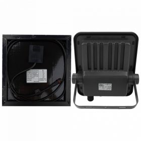 ABS LED napelemes reflektor 50W 400lm 4000K - Eco Light