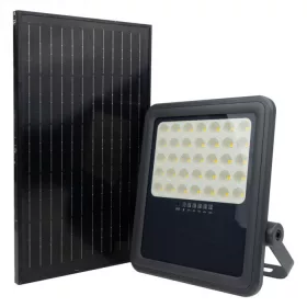 ABS LED napelemes reflektor 200W 1400lm 4000K - Eco Light