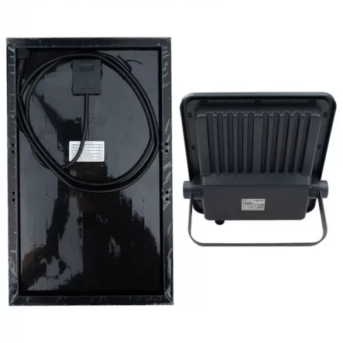 ABS LED napelemes reflektor 200W 1400lm 4000K - Eco Light