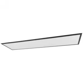   120x30 LED Panel 50W 5000lm 4000K Semleges Fehér Fekete Keret