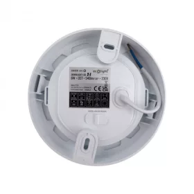 6W univerzális LED lámpa, a csomagban lévő szerelékekkel süllyesztett és falon kívüli szereléshez