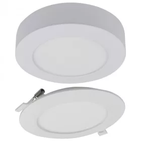 18W univerzális LED lámpa, a csomagban lévő szerelékekkel süllyesztett és falon kívüli szereléshez