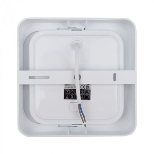 18W univerzális LED lámpa, a csomagban lévő szerelékekkel süllyesztett és falon kívüli szereléshez, négyzet alakú