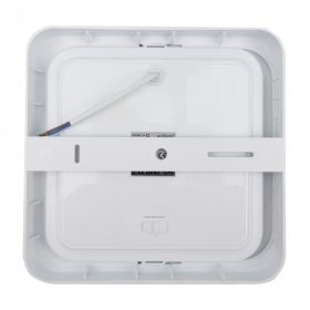 24W univerzális LED lámpa, a csomagban lévő szerelékekkel süllyesztett és falon kívüli szereléshez, négyzet alakú