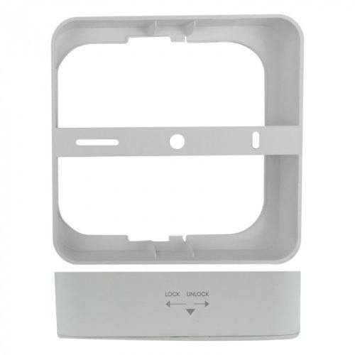 24W univerzális LED lámpa, a csomagban lévő szerelékekkel süllyesztett és falon kívüli szereléshez, négyzet alakú