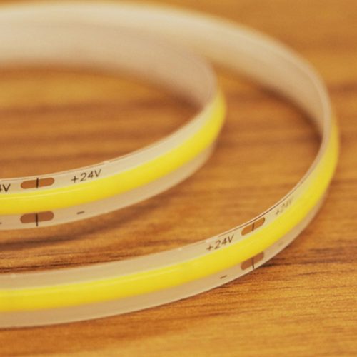 Eco Light kültéri COB LED szalag 24V 9W/m 4000K 1035lm/m 480LED IP67 CRI90