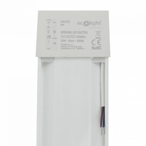 LED pultvilágító lámpa 60cm 20W 2400lm 4000K Természetes fehér - Eco Light 