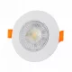 Ecolight fehér kerek beépíthető LED lámpa gipszkartonba, állítható fényerővel és állítható színhőmérséklettel